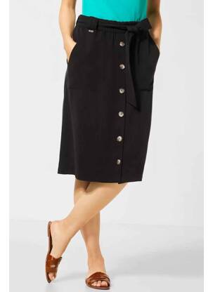 Fustă midi negru STREET ONE femeie