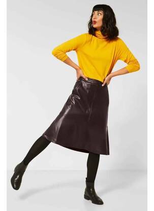 Fustă midi roșu STREET ONE femeie