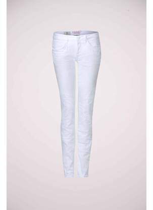 Blugi cu croială slim alb STREET ONE femeie