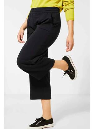 Pantalon larg negru STREET ONE femeie