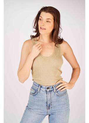 Pulover auriu ASTRID BLACK LABEL femeie