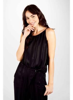 Top negru ASTRID BLACK LABEL femeie