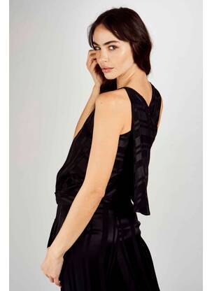 Top negru ASTRID BLACK LABEL femeie