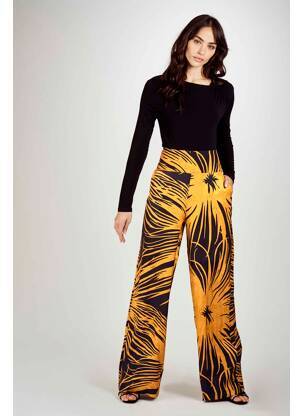 Pantalon larg negru ASTRID BLACK LABEL femeie