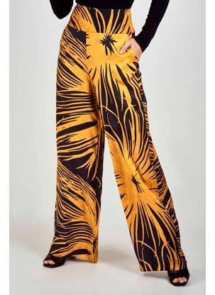 Pantalon larg negru ASTRID BLACK LABEL femeie