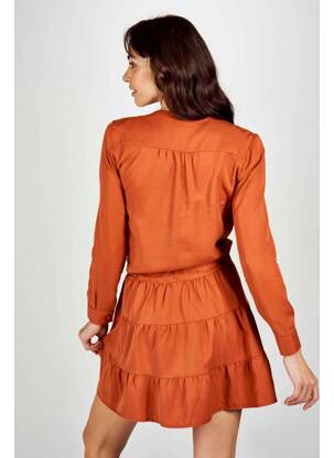 Rochie scurtă maro ASTRID BLACK LABEL femeie