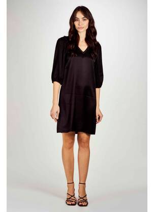 Rochie midi negru ASTRID BLACK LABEL femeie