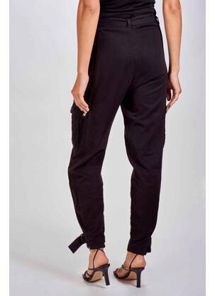 Pantalon cargo negru ASTRID BLACK LABEL femeie