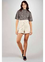 Șort bej ASTRID BLACK LABEL femeie