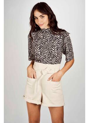 Șort bej ASTRID BLACK LABEL femeie