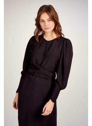 Rochie midi negru ASTRID BLACK LABEL femeie
