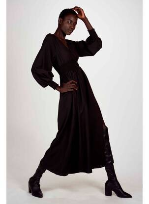 Rochie lungă negru ASTRID BLACK LABEL femeie