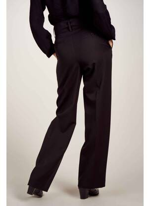 Pantalon larg negru ASTRID BLACK LABEL femeie