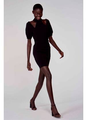 Rochie midi negru ASTRID BLACK LABEL femeie