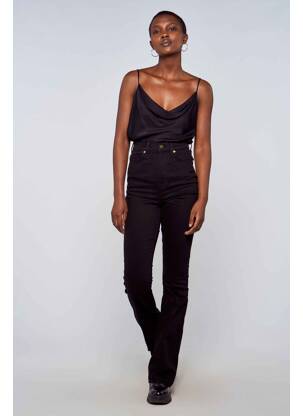 Blugi cu croială slim negru ASTRID BLACK LABEL femeie