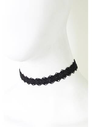 Colier negru ASTRID BLACK LABEL femme