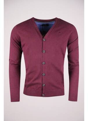 Vestă cu mâneci lungi roșu BRUCE & BUTLER  bărbat