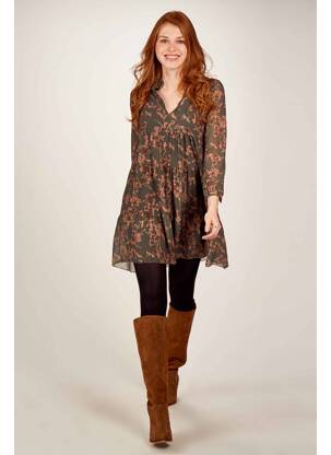 Rochie midi verde ZABAIONE femeie