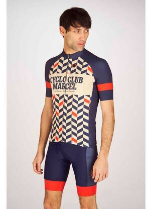 Pantalon de ciclism albastru CYCLO CLUB MARCEL  bărbat