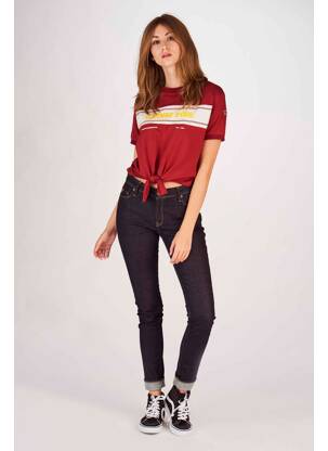 Tricou roșu CYCLO CLUB MARCEL  femeie