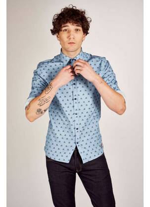 Cămașă cu mâneci lungi albastru CYCLO CLUB MARCEL  bărbat