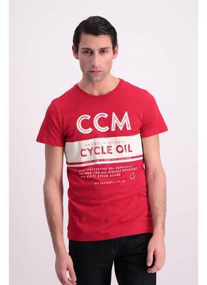 Tricou roșu CYCLO CLUB MARCEL  bărbat