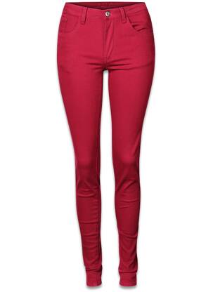 Blugi skinny roșu VILA femeie