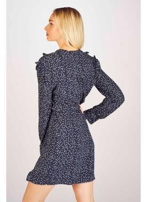 Rochie scurtă albastru CLOUDS OF FASHION femeie