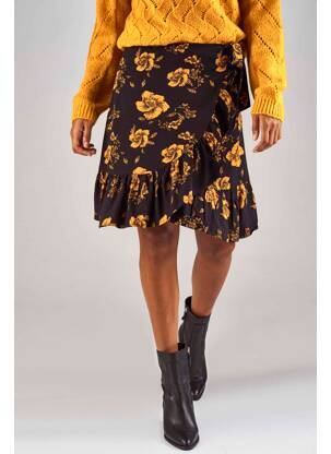 Fustă mini negru CLOUDS OF FASHION femeie
