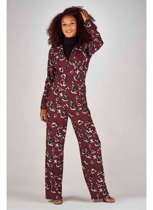 Salopetă-pantalon roșu CLOUDS OF FASHION femeie