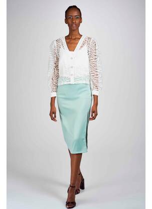 Fustă midi verde CLOUDS OF FASHION femeie