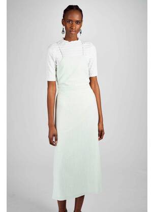 Rochie midi verde CLOUDS OF FASHION femeie