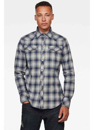 Cămașă cu mâneci lungi albastru G STAR bărbat