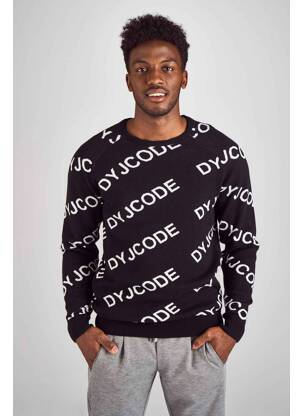 Pulover negru DYJCODE BY DENNIS PRAET  bărbat