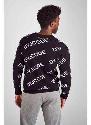 Pulover negru DYJCODE BY DENNIS PRAET  bărbat