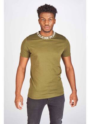 Tricou verde DYJCODE BY DENNIS PRAET  bărbat