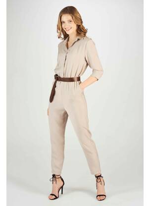 Salopetă-pantalon gri DEUX. BY ELINE DE MUNCK femeie