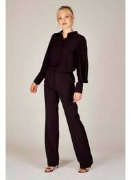 Pantalon chino negru DEUX. BY ELINE DE MUNCK femme
