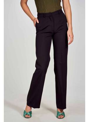 Pantalon chino negru DEUX. BY ELINE DE MUNCK femeie