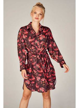 Rochie midi maro DEUX. BY ELINE DE MUNCK femeie