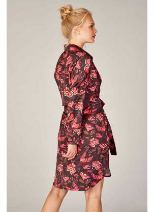 Rochie midi maro DEUX. BY ELINE DE MUNCK femeie