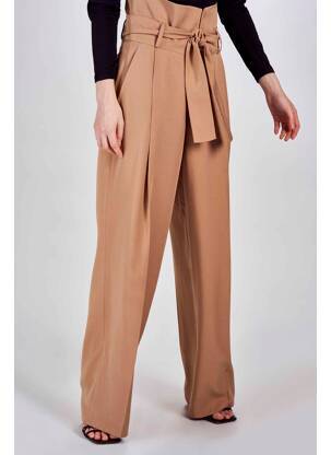 Pantalon larg roz DEUX. BY ELINE DE MUNCK femeie