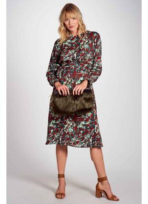 Rochie midi verde DEUX. BY ELINE DE MUNCK femeie