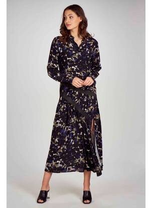 Rochie midi negru DEUX. BY ELINE DE MUNCK femeie