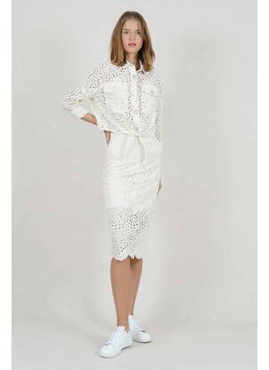 Fustă lungă bej MOLLY BRACKEN femeie