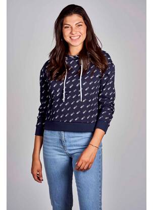 Hanorac cu glugă albastru CEMI femeie