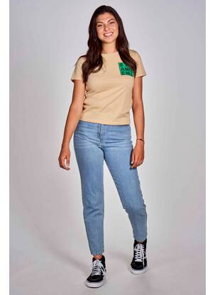 Tricou bej CEMI femeie