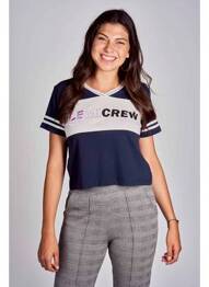 Tricou albastru CEMI femme