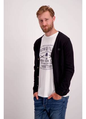 Vestă cu mâneci lungi negru BRUCE & BUTLER  bărbat