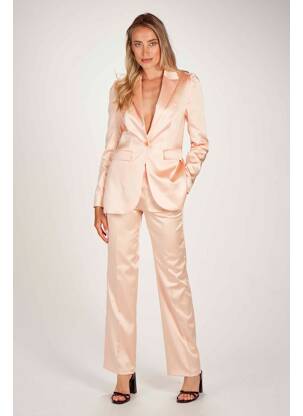 Pantalon chino roz FOUDRE BY AURELIE VAN DAELEN femeie